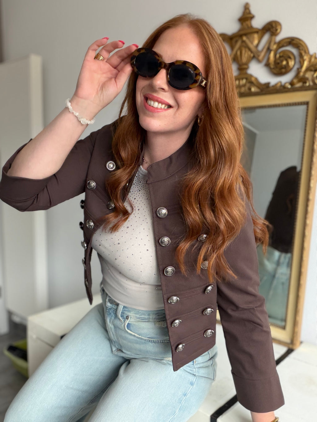 Veste Alessia chocolat 🤎