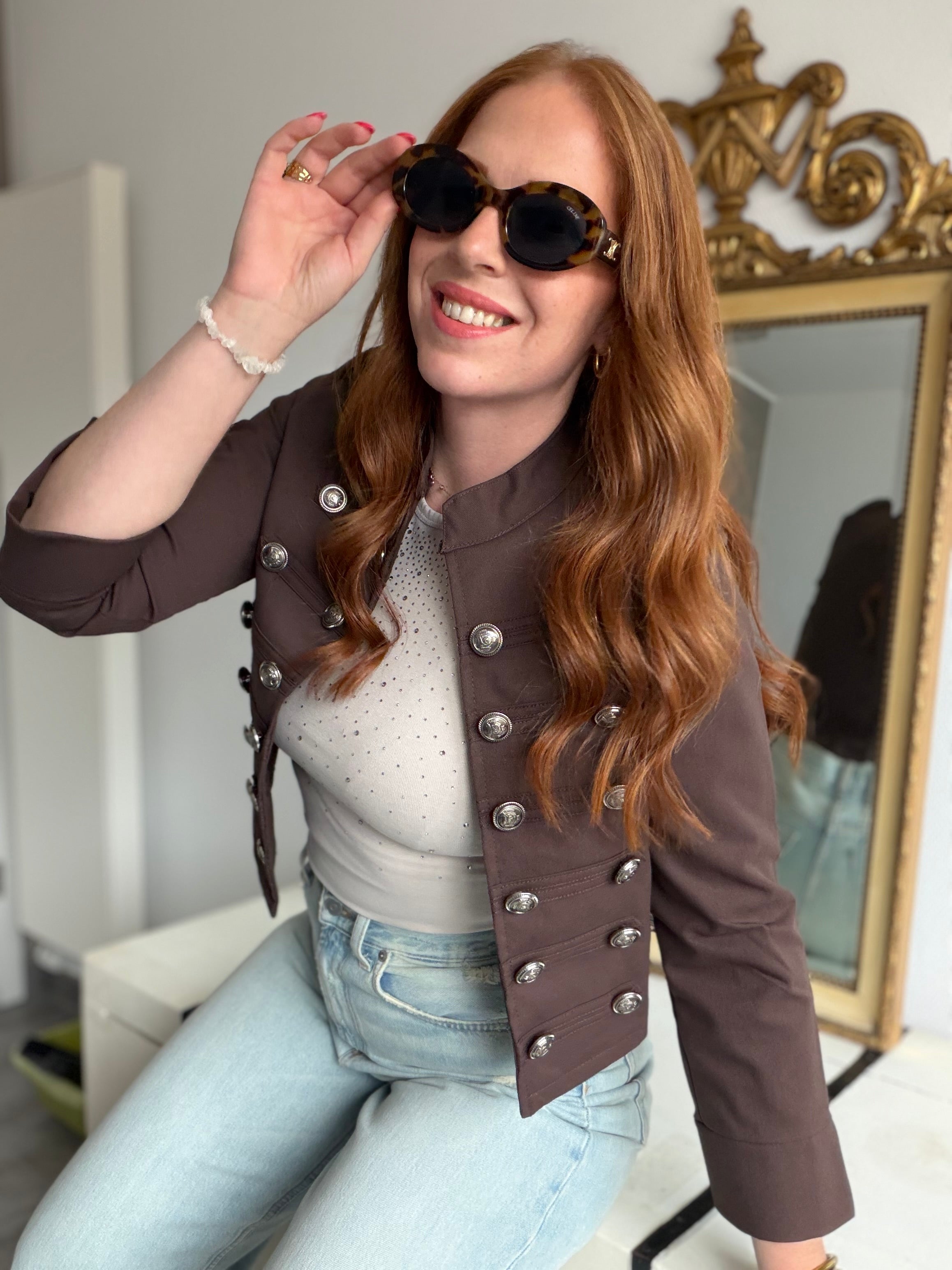 Veste Alessia chocolat 🤎