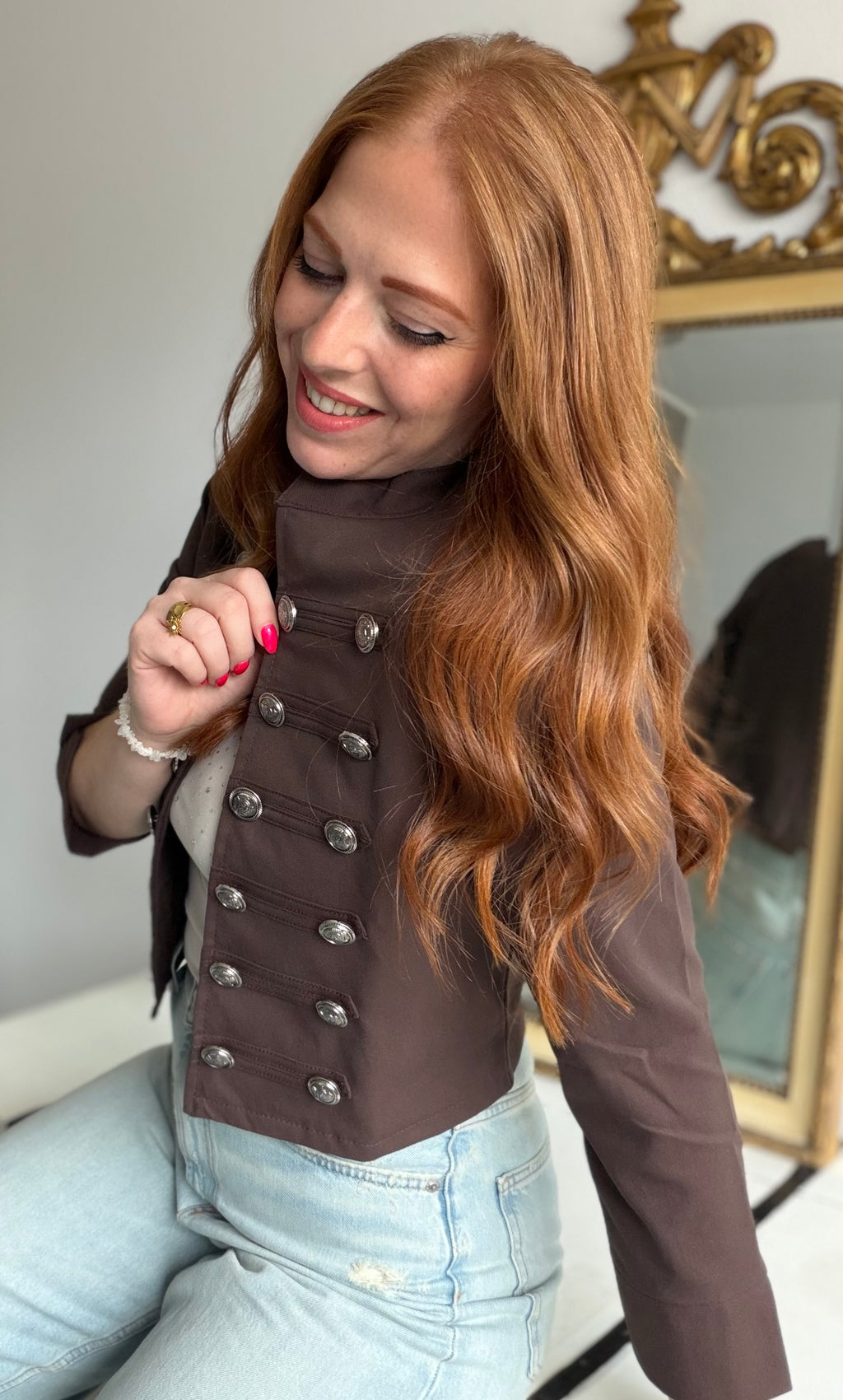 Veste Alessia chocolat 🤎