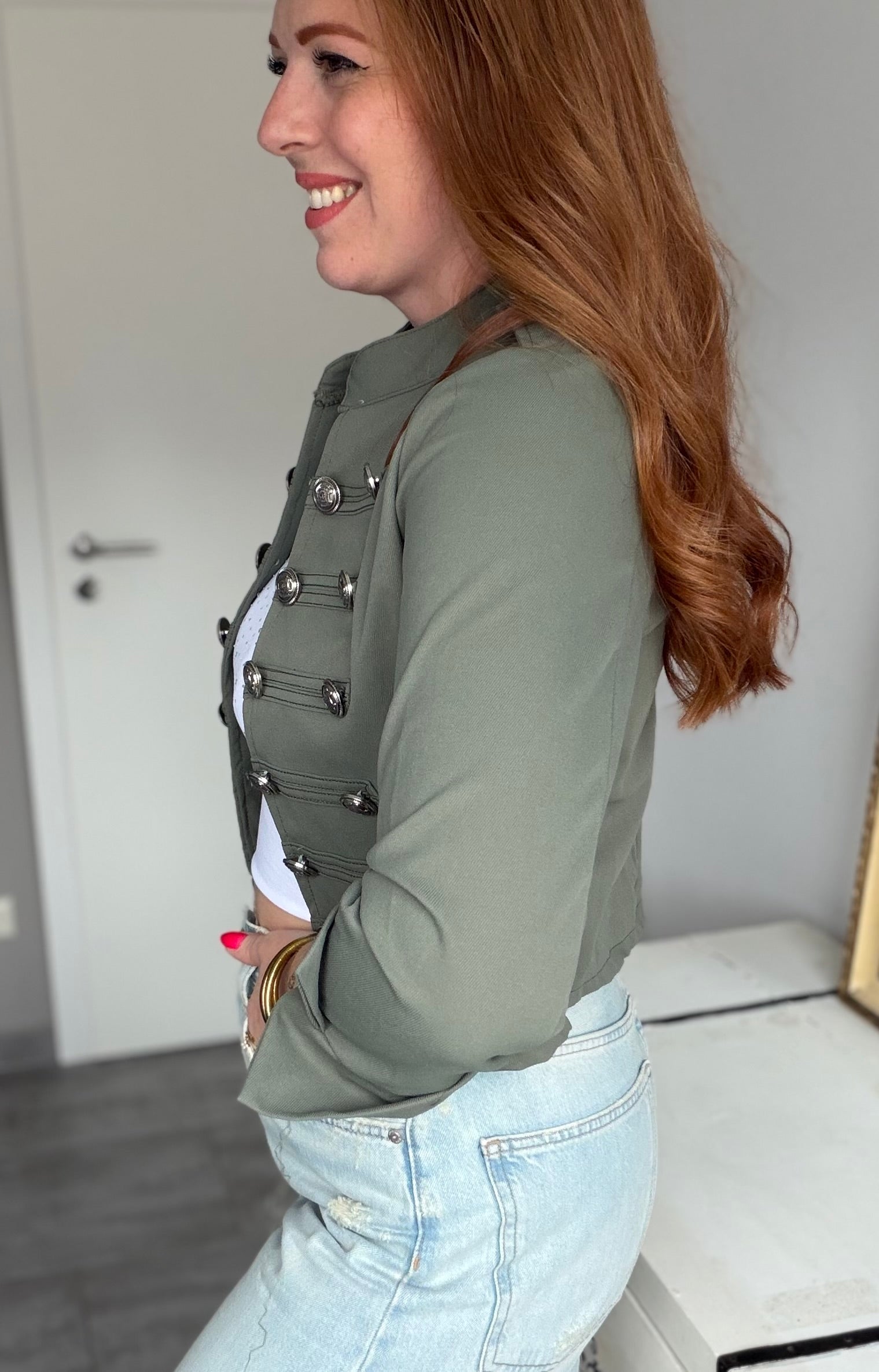 Veste Alessia kaki