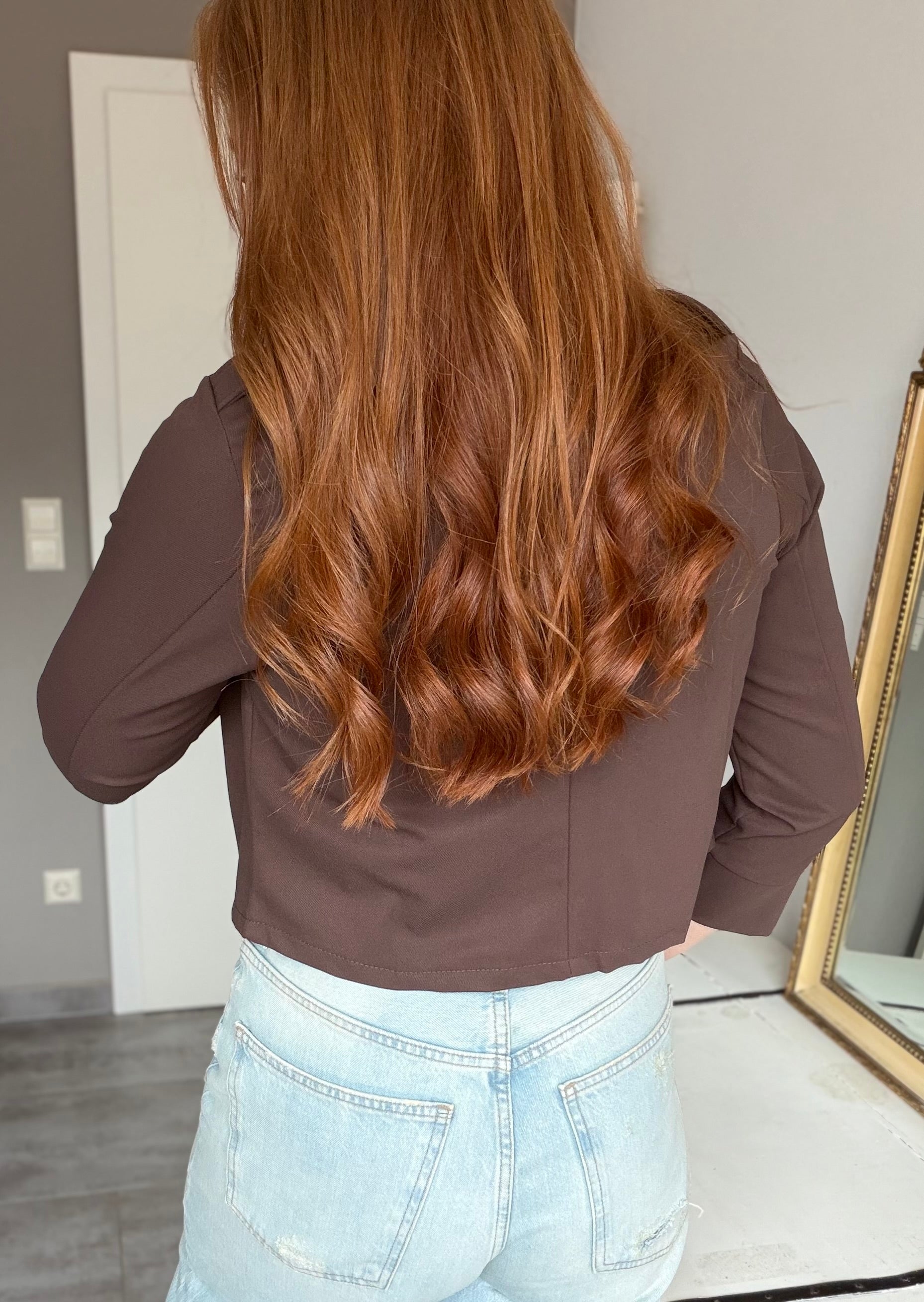 Veste Alessia chocolat 🤎