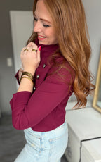 Veste Alessia bordeaux