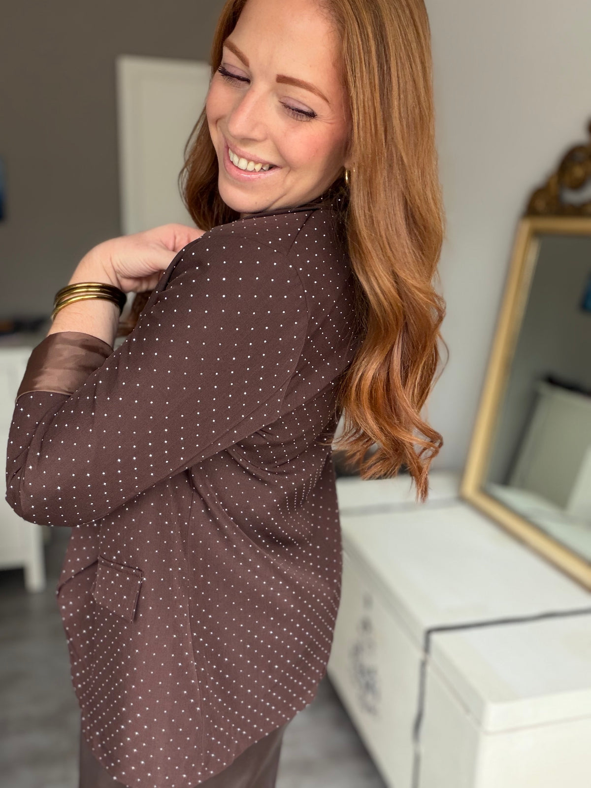 Blazer Lumina marron ✨