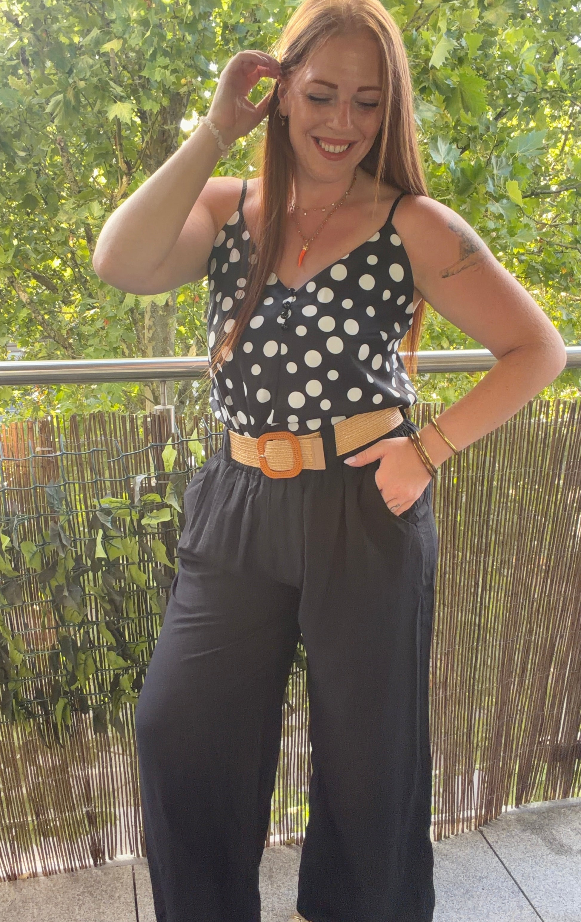 Haut Lisa noir